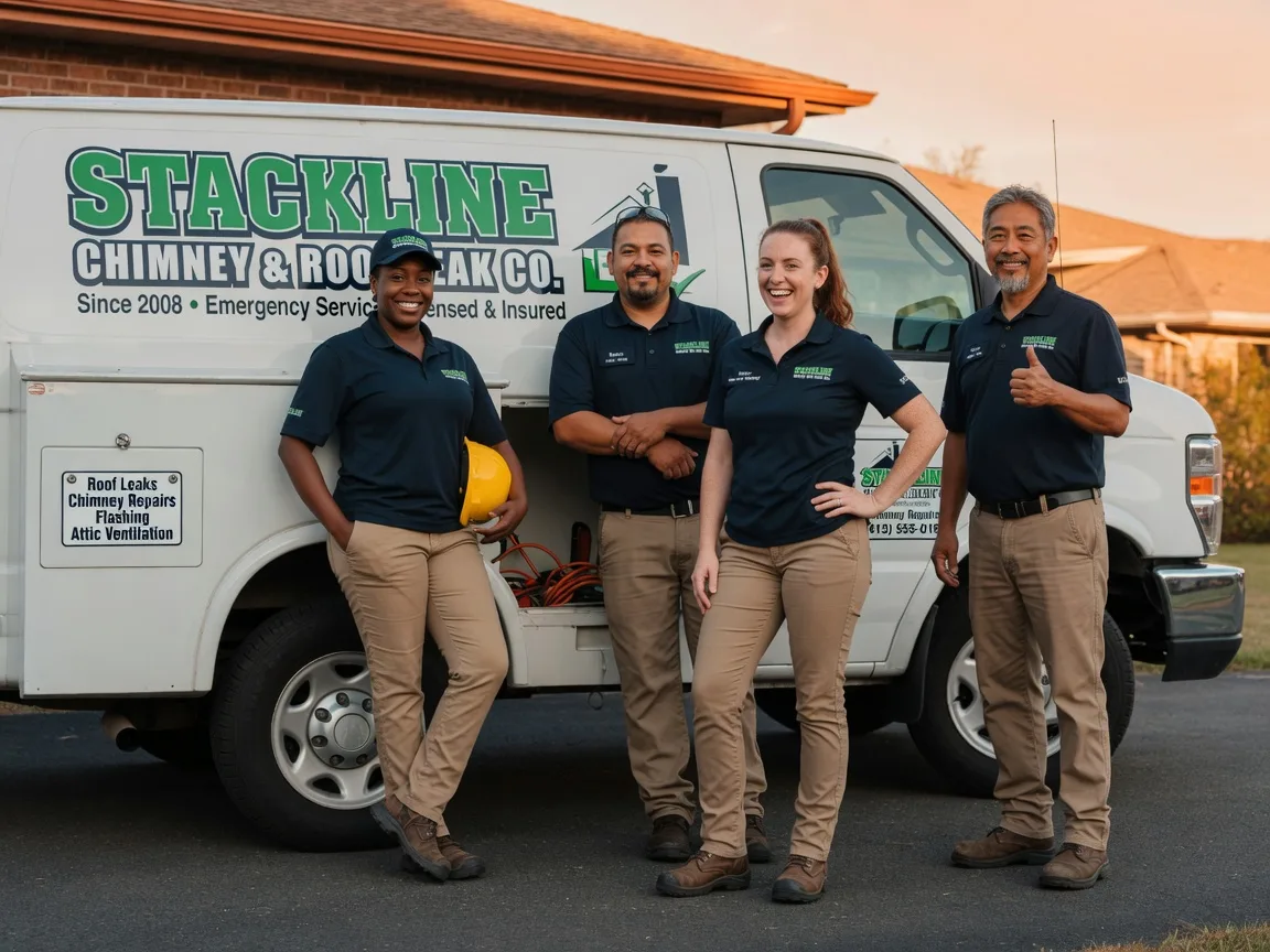 Chimney flashing repair company in Loleta, CA